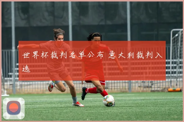 世界杯裁判名单公布 意大利裁判入选